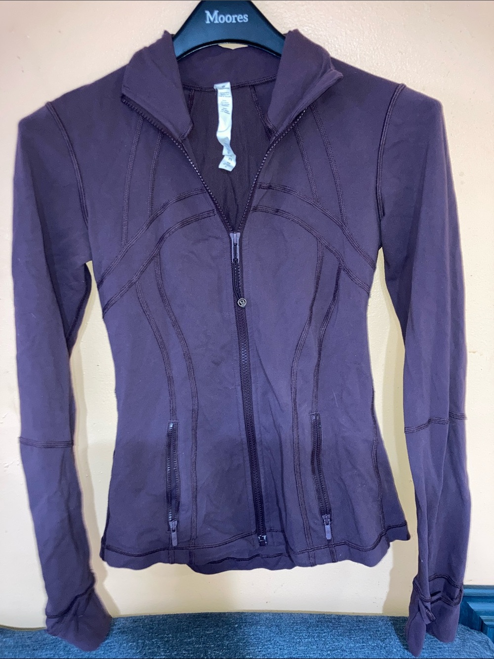 lululemon athletica Plum Zip-Up